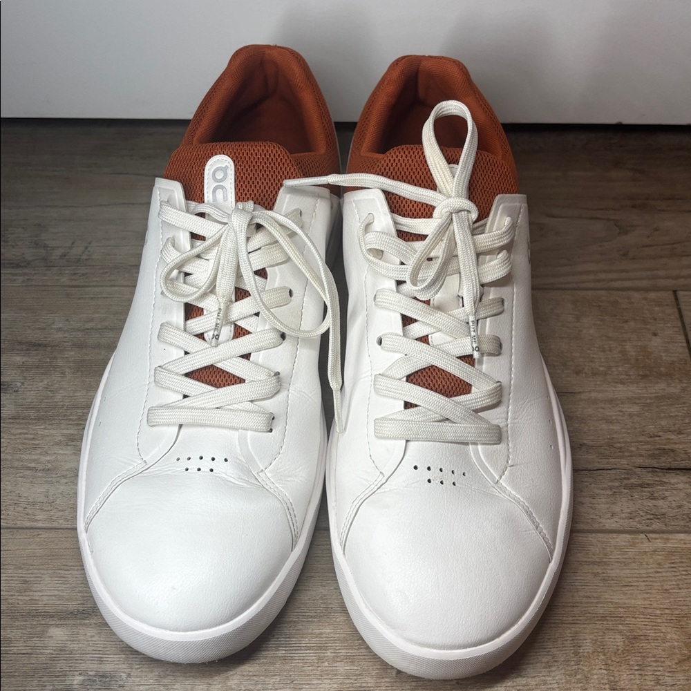 On Cloud Men’s The Roger Advantage Sneakers White Size 12 - Picture 10 of 11